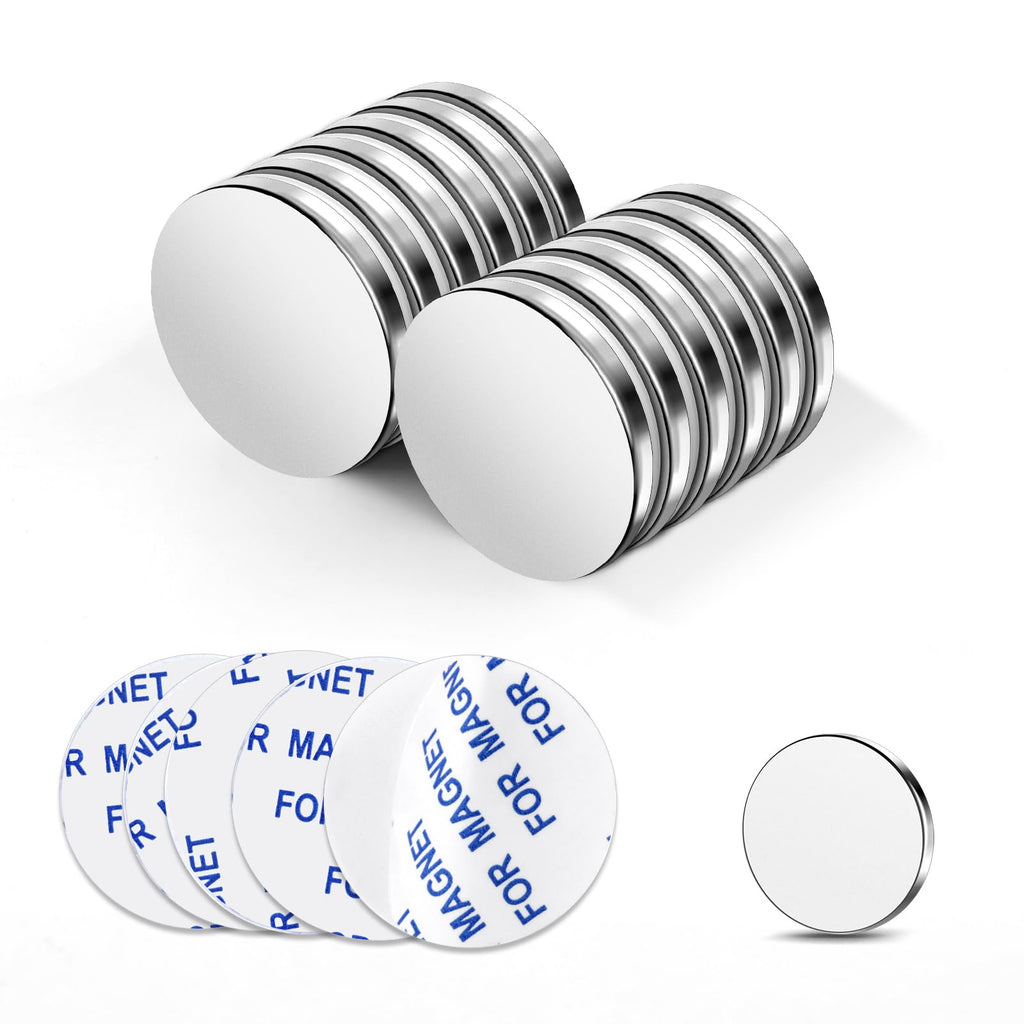TRYMAG Strong Magnets Neodymium Rare Earth Magnet, 20x3mm, 12 Pack
