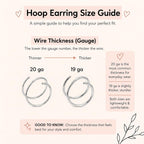 Solid Sterling Silver Double Huggie Hoop Twist Earrings for Single Piercing. Tiny Spiral Huggie Hoop Illusion Earrings. 19 Gauge (1 Pair)