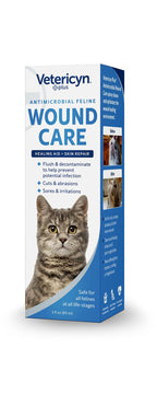 Vetericyn Plus Cat Wound Care Spray for Cuts, Bites & Skin Care, 3 oz