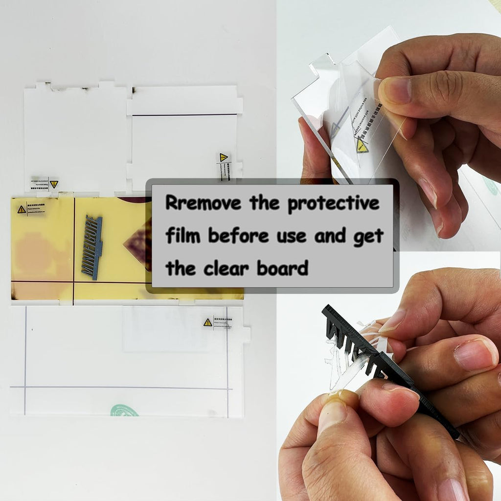 Bivitre 1/64 Model Car Display Case - Compatible with Hot Wheels Matchbox Mini GT Diecast Cars,Acrylic Box for Toy Cars Display Décor and Storage,Stackable Garage Diorama with LED Lights(1T-RedBrick)