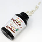 Lekithos Organic Spermidine Capsules | Organic Wheat Germ Extract | Promotes Cell Renewal, Better Aging | Thiamine, Zinc, Manganese | 1050mg Per Serving | USDA Organic, Vegan, Non-GMO | 120 Capsules