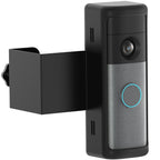 Anti-Theft Ring Doorbell Mount for 2026 Newest Ring Battery/Other Doorbell/Plus/Pro (2nd Gen), No-Drill Camera Doorbell Kits, Non-Blocking Motion Sensor, Accessories for Apartment & Rental, Black