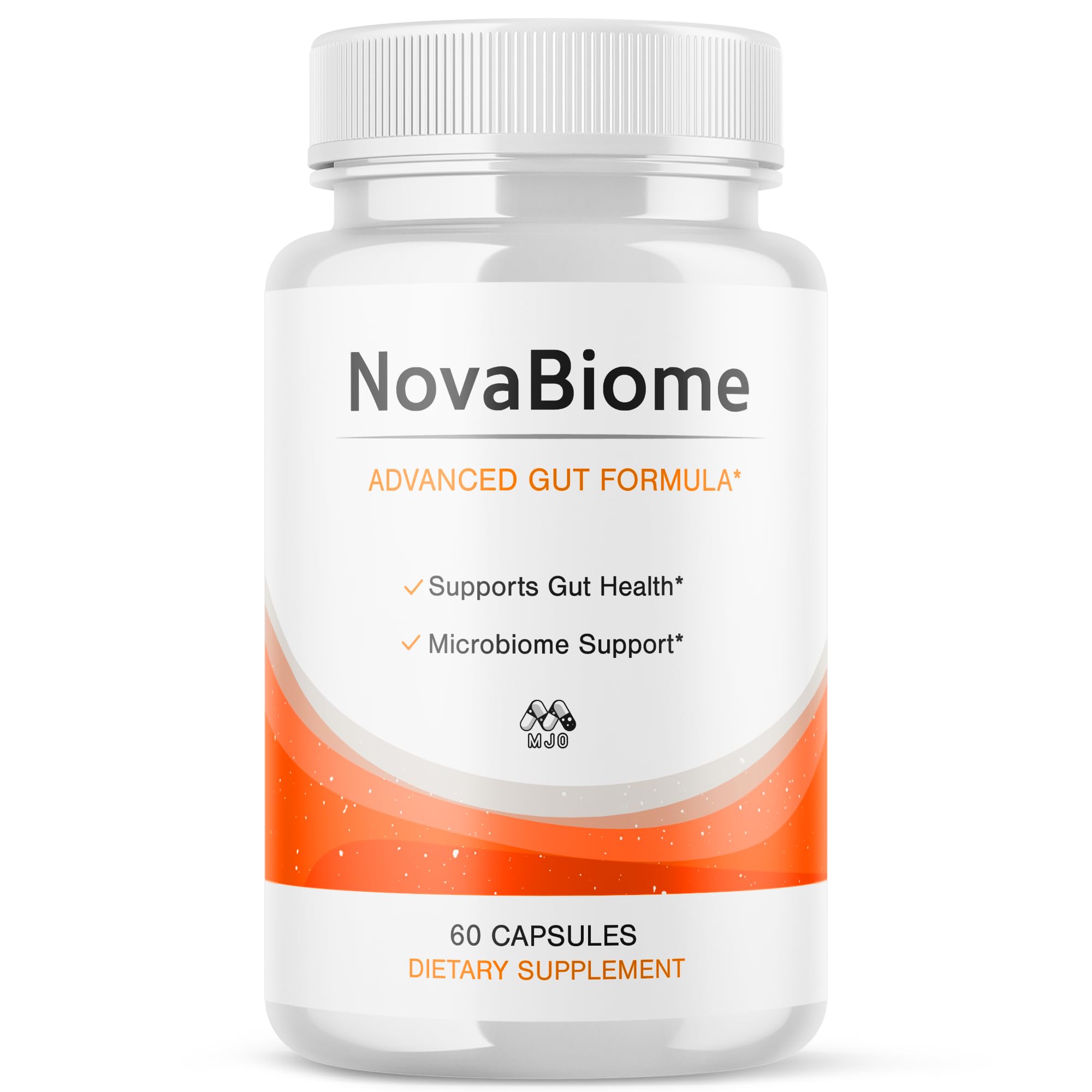 NovaBiome Capsules, Official NovaBiome Pills with All Natural Ingredients, Advanced Formula Nova Biome Probiotic Skin & Health Support, Maximum Strength Supplement for Overall Wellness (60 Capsules)