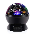 RICTLY Night Light for Kids, Kids Night Light Nebula 360 Degree Rotation - 4 LED Bulbs 12 Light Color Star Projector Changing with USB Cable, Romantic Gifts for Men Women Children