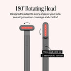 Solawave 4-in-1 Radiant Renewal Facial Wand | Red Light Therapy for Face and Neck | Galvanic Skincare Wand & Facial Massager | Anti-Aging Wrinkle Reduction | Solawave Original | Matte Black