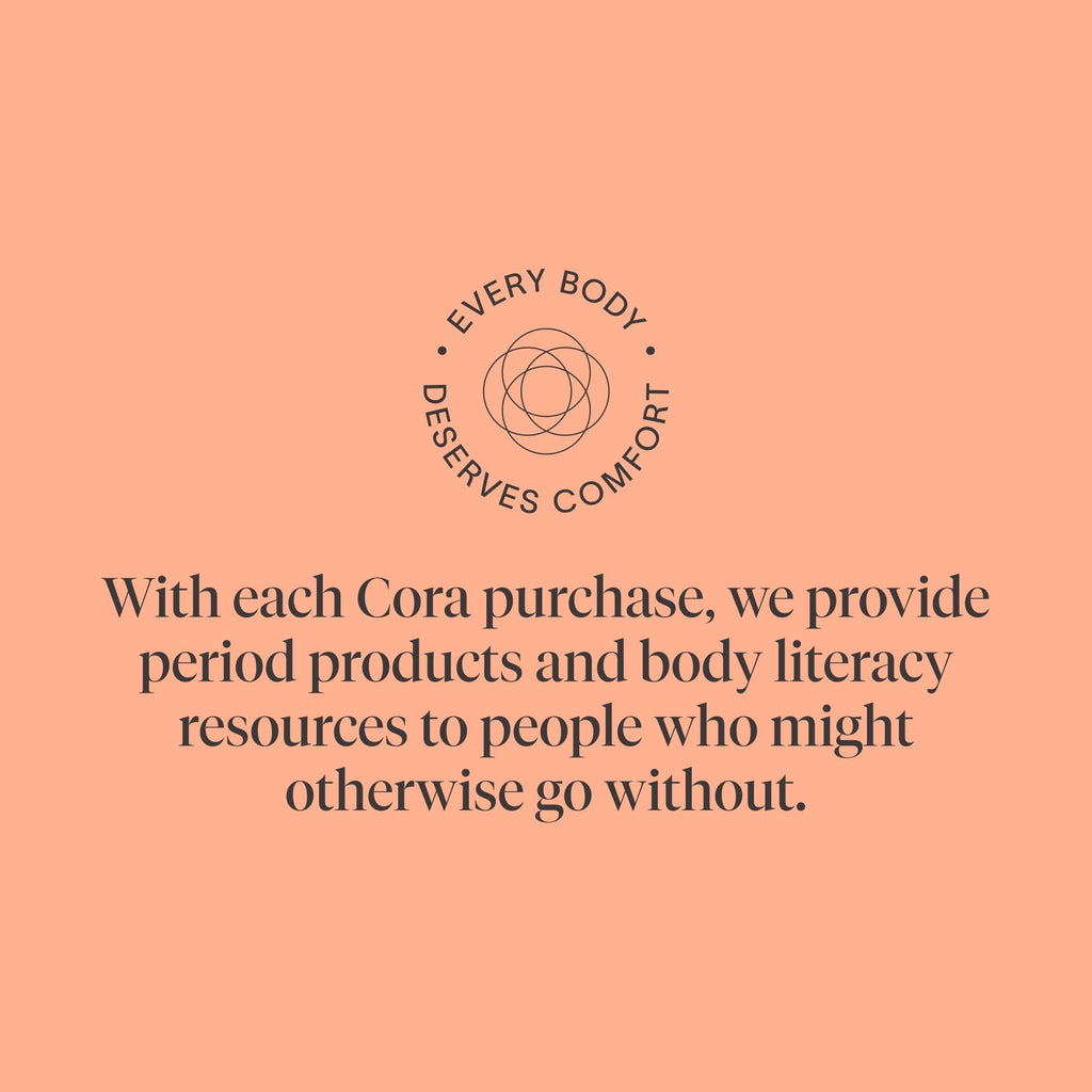 Cora Organic Cotton Tampons (36 Super Plus Tampons)
