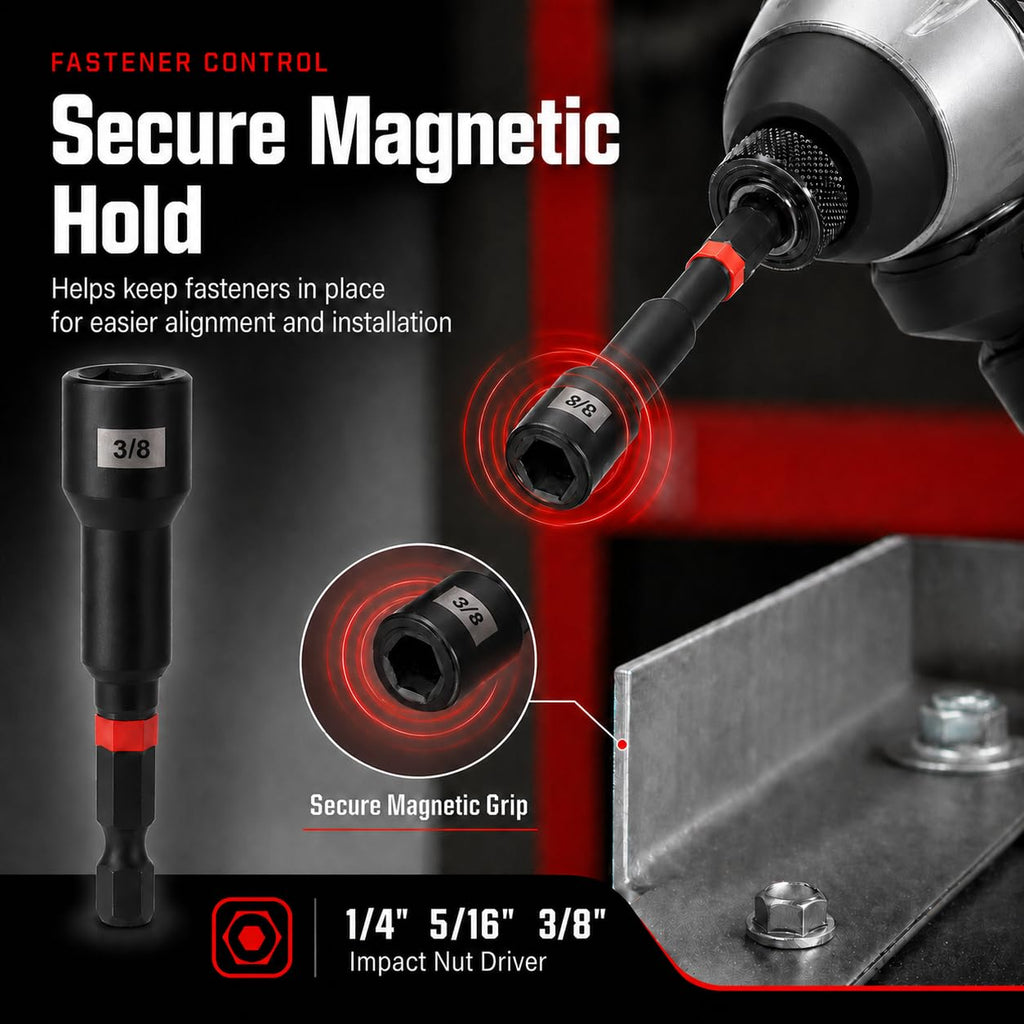 RLVKEAZ 88-Piece Impact Driver & Magnetic Screwdriver Bit Set, S2 Steel Security Torx Hex Phillips Square Triangle Slotted Bits, Mini Ratchet Wrench, Magnetic Bit Holders & Nut Driver, 1/4'' Hex Shank