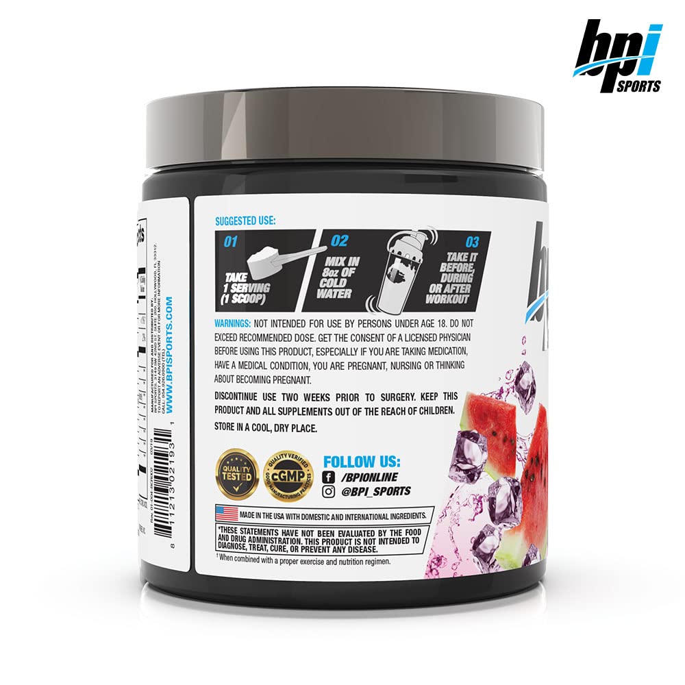 BPI Sports Best Creatine - Includes 6 Advanced Forms of Creatine - Supports Muscle Building and Post-Workout Recovery - Watermelon Cooler, 50 Servings (Pack of 2)