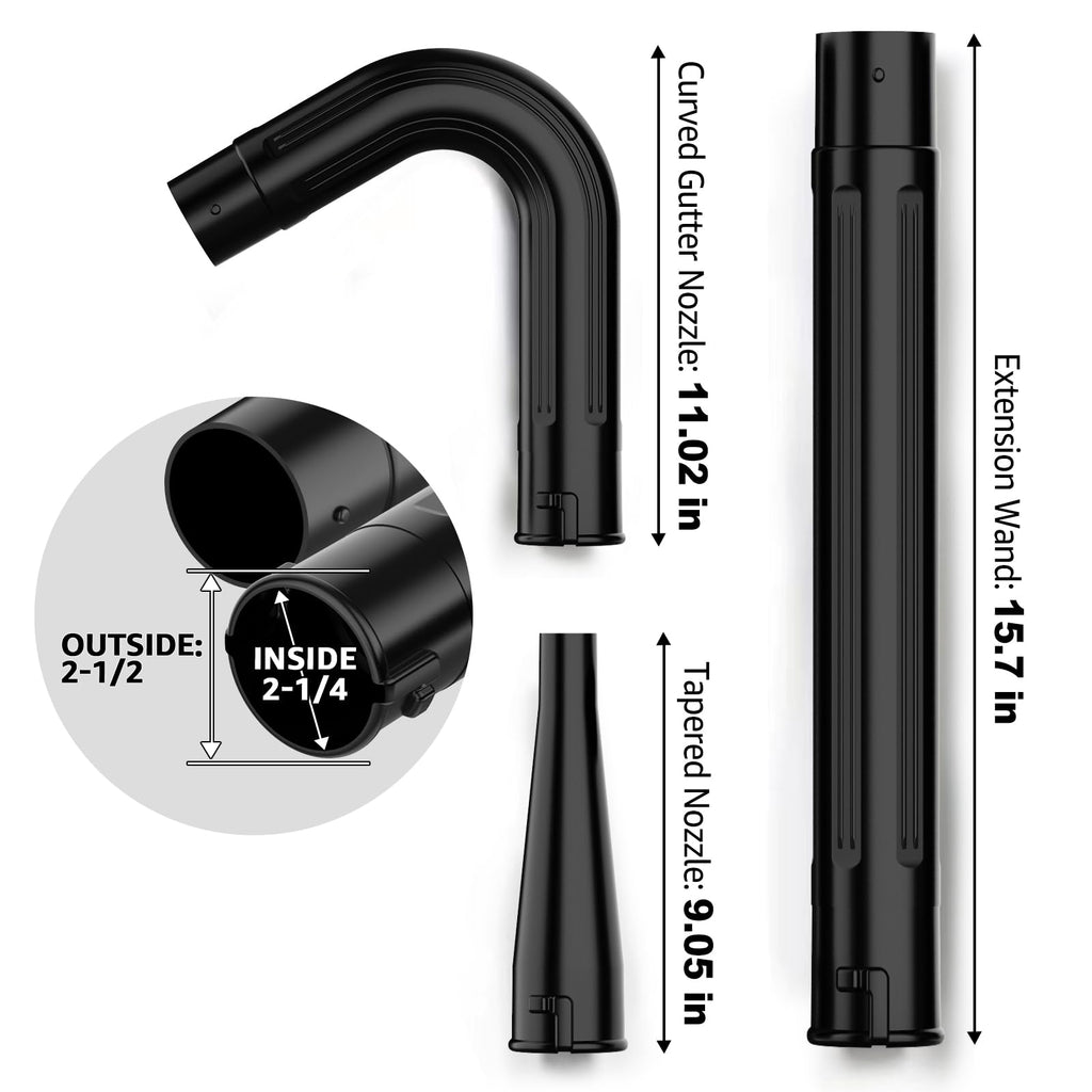 Sealegend 2-1/2 in. Gutter Cleaning Attachment Kit for Wet Dry Vac