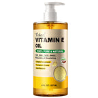 Yoken Vitamin E Oil 8 Oz Vitamin E oil for Skin Vitamine oils for Face Perfect Bath and Body Oil Cold Pressed Hexane Free Non-GMO Gluten Free Formula