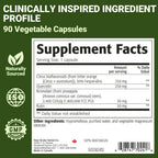 NEW ROOTS HERBAL Quercetin with Bromelain Capsules | 4-in-1 Formula with Quercetin, Bromelain, Bioflavonoids and Rutin | Heart Health and Immune Support Supplement (90 Veggie Capsules), Non-GMO