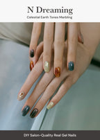 ohora Semi Cured Gel Nail Strips | Art, Glossy | N Dreaming