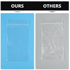 500 Count 3 x 5 Inch Clear Resealable Plastic Bags, 2 Mil
