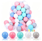 LANGXUN Plastic Ball Pit Balls for Baby Toddler Kids