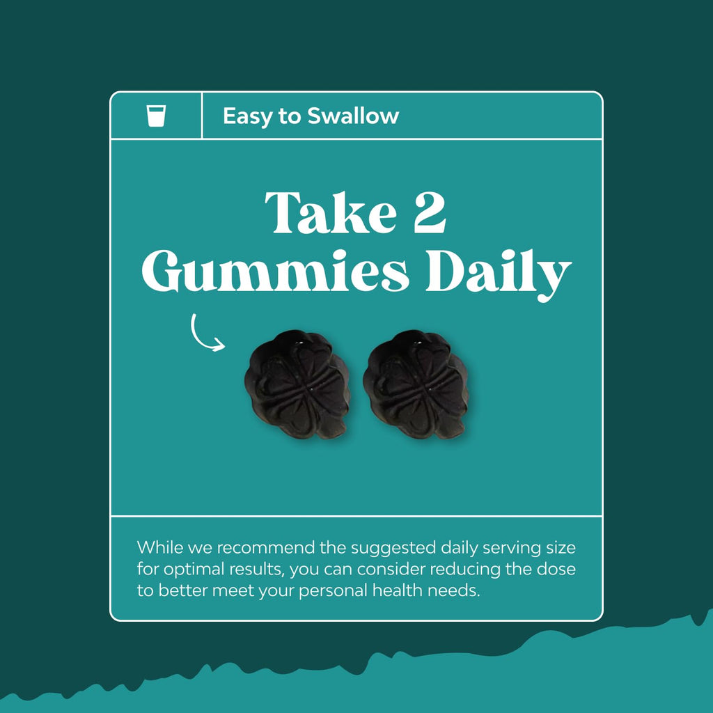 Chlorophyll Gummies for Cleanse & Detox Support - Potent Internal Deodorizer Chloropyll Supplements for Body Odor Healthy Skin Immunity & Digestive Support - Vegan Non-GMO & Gluten Free - 60 Count