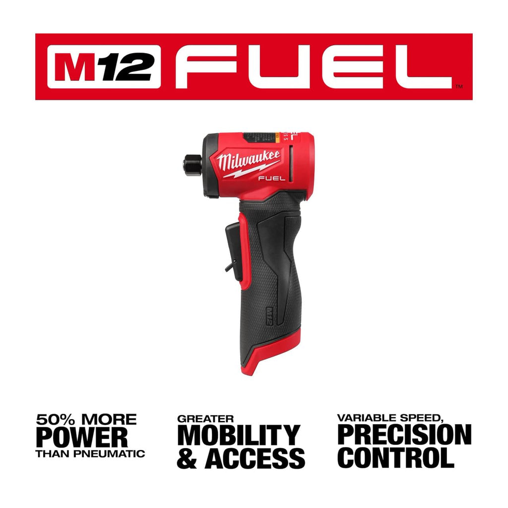 Milwaukee Electric - M12 Fuel 1/4 INCH Right Angle DIE Grinder Tool