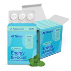 Neuro Energy & Focus Gum, Peppermint, 54 Count