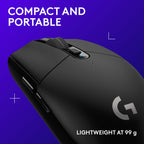 Logitech G305 Lightspeed Wireless Gaming Mouse - Black
