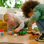 SmartMax My First Farm Tractor STEM Magnetic Discovery Play Set with Moving Tractor for Ages 1-5