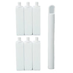 Simple Life Pumice Stone Toilet Bowl Cleaner | Long Handle & Eco-friendly Screw-on Pumice Stones | Scouring Stick for Toilet Cleaning, Stain Removal on Toilets, Grills, Tiles, Grout & Pools | 6 Pack