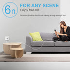 iPhone Charger Fast Charging 3+3Pack 20W USB C Charger with Lightning Cable