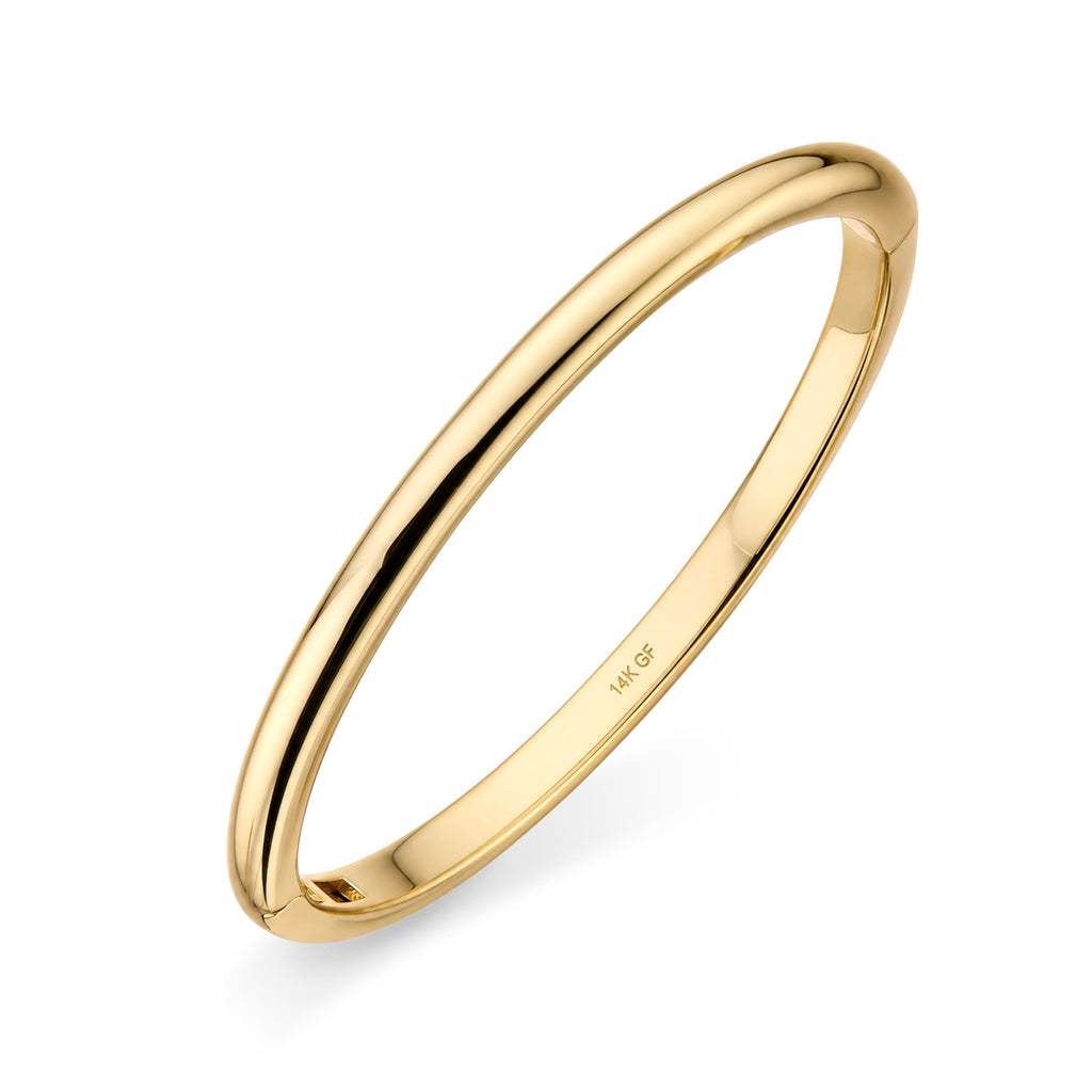 Pearich Gold Bracelets For Women, 14k Gold Bangle Bracelets