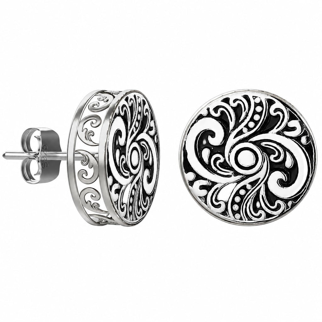 Amy & Annette Sterling Silver Stud Earrings for Women - Post Earrings for Women, 925 Sterling Silver Earrings