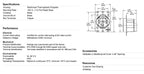 Hubbell HBL9450A Straight Blade Device Receptacle, RTP, Industrial Grade, 3-Pole 4-Wire Grounding, 50A 125/250V, 14-50R