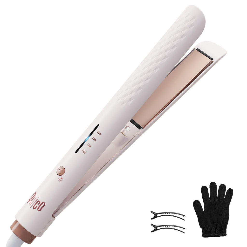 Quico Hair Straightener, 110-240V Flat Iron Hair Straighteners for Women