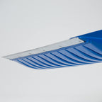 EarthWay Polar Tech 90026 Snow Shovel for Driveway - 26 Inch Blue Shovel with High Impact ABS Resin, Galvanized Metal Edge, Long Fiberglass Handle, Ergonomic D Handle, Quick Assembly