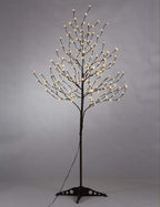 Lightshare 6.5FT 208 LED Cherry Blossom Tree, Lighted Artificial Tree for Decoration Inside and Outside, Home Patio Wedding Festival Christmas Decor