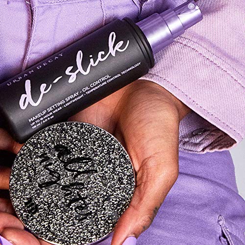 Urban Decay De-Slick Mattifying Makeup Setting Spray for Face, Waterproof, Smudge-proof, Oil & Shine Control, for Oily Combination Skin, Oil-free, Vegan, Cruelty-free