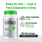 (3 Pack) Glycogen Plus Capsules - Official Advanced Glycogen Support Pills - Maximum Strength, All Natural Formula Vitamin for Overall Health & Wellness Reviews, 180 Capsules for 3 Months