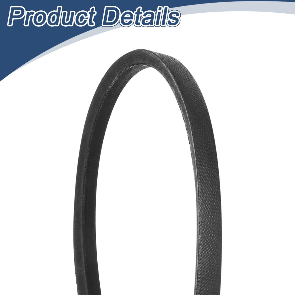 uxcell 2 Pcs 3L310 Classic Wrapped Rubber V-Belt, 31"(787mm) Outside Circumference, 3L Profile V Belt 3/8" Width 7/32" Height