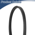 uxcell 2 Pcs 3L310 Classic Wrapped Rubber V-Belt, 31"(787mm) Outside Circumference, 3L Profile V Belt 3/8" Width 7/32" Height