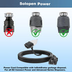 Solopen EZ Connect Power Cord for insinkeator Garbage Disposal 4-Foot Power Cord for EZ Connect Power and Advanced Series Continuous Feed Food Waste Disposer Models, Compatible with CRD-EZ