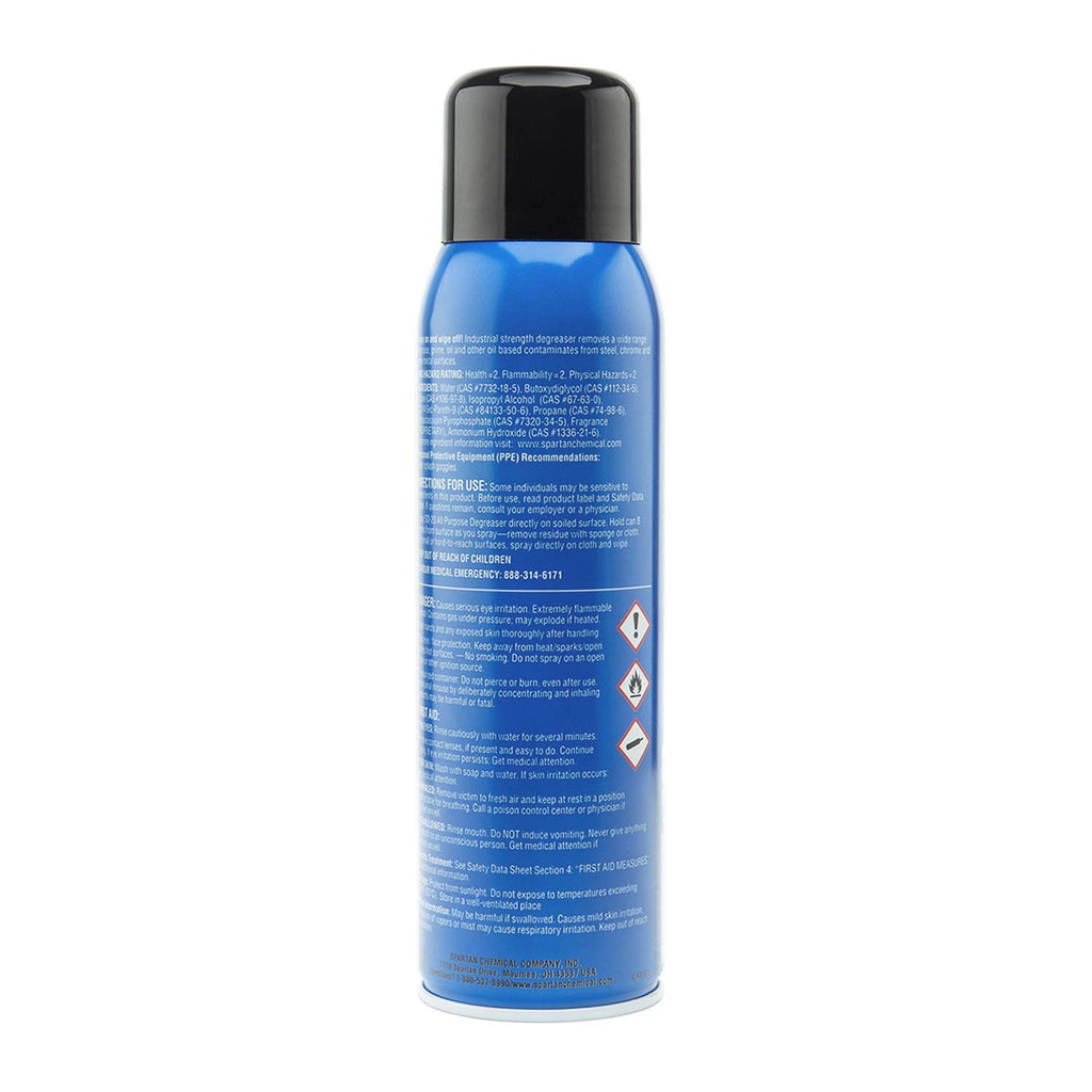 Spartan SD-20 Multipurpose Degreaser Aerosol 1 LB 2-oz