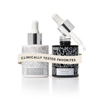 Naked & Thriving Wrinkle-Fighter Set, Includes Renew Resurfacing Night Serum (30 mL) & Illuminate C+ Serum (30 mL), Clinical Results, Dermatologist Loved, Hylauronic Acid & Bakuchiol (Set of 2)