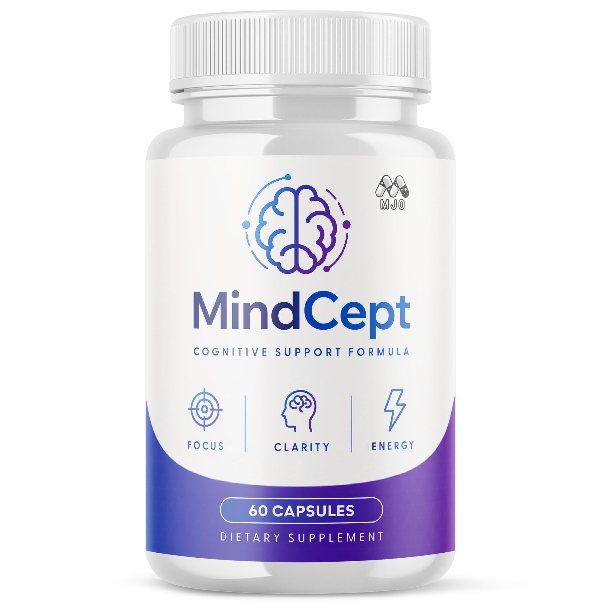 Mindcept Capsules, Official Mindcept Pills with All Natural Ingredients, Advanced Formula Mind Cept Brain Health and Wellness Support with Maximum Strength Active Lifestyle Multivitamins (60 Capsules)