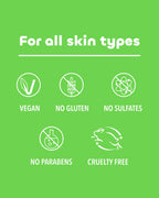 Seaweed Bath Co. Hydrate Body Wash - Eucalyptus Peppermint - Hydrating Lathering Cleanser with Nourishing Natural Ingredients - Vegan, Paraben and Sulfate Free Shower Gel - 12 oz