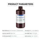 ANYCUBIC 3D Printer Resin, 405nm High Precision Fast Curing UV Photopolymer Resin for LCD 3D Printing, 1kg TL Green