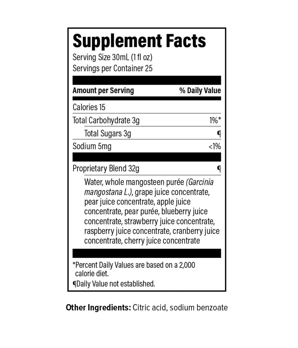 XANGO Mangosteen Juice, 750 ml, 4-Count (1 case)