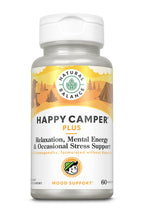 Natural Balance Happy Camper Plus - Supports Relaxation, Mental Energy, Occasional Stress w/KSM-66 Ashwagandha, L Theanine 200mg, Passion Flower, Lemon Balm, Holy Basil, 60-Day Guarantee, 30 Servings