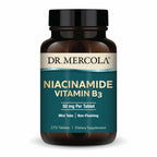 Dr. Mercola Niacinamide Vitamin B3-50 mg per Tablet - Supports Metabolic Health - Non-Flushing - Mini Tabs - Non-GMO, Gluten-Free & Soy-Free - 270 Servings (270 Tablets)