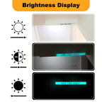 High Brightness Glow in the Dark Tape for Safety Marking, Art Craft DIY, Christmas Deco and Party Accessories. Non-Toxic Adhesive, Waterproof Rechargeable Luminous Tape Blue-Green Light (2 in X 30 ft)