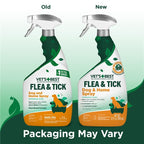 Vet's Best Indoor Flea & Tick Home Spray for Dogs, Plant-Based Spray, 32 oz
