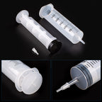 300ml/cc Syringes with Tube 40 Inch Handy Plastic Tubing and Adapter Tip