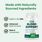 (3 Pack) Healthy Flow Blood Support - HealthyFlow Support Supplement Capsules Daily Premium Advanced Formula Pills - Maximum Strength, Vitamins for Overall Health & Wellness, 180 Capsules for 3 Months