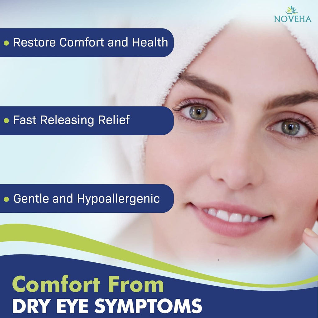 NOVEHA 180Pcs Daily Hygienic Eyelid & Lash Wipes | 120 Individually Wrapped Cleansing Eyelash Wipes - For Blepharitis & Itchy Eyes, Demodex and Natural Makeup Remover & Daily Cleanser (3 Pack)
