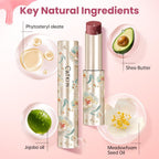 CATKIN Glossy Lip Balm 3pcs Gift Set, Ultra Hydating Glow Lip Tinted Jelly Plump Melting Balm Shea Butter Repair Soothing For Dry Lips Dewy Finished 0.12 oz 02